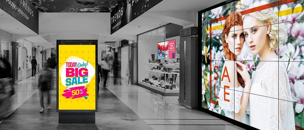 Digital Signage for Shopping Mall 