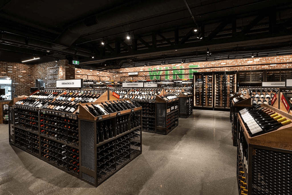 dan murphys wine fridge in new concept stores