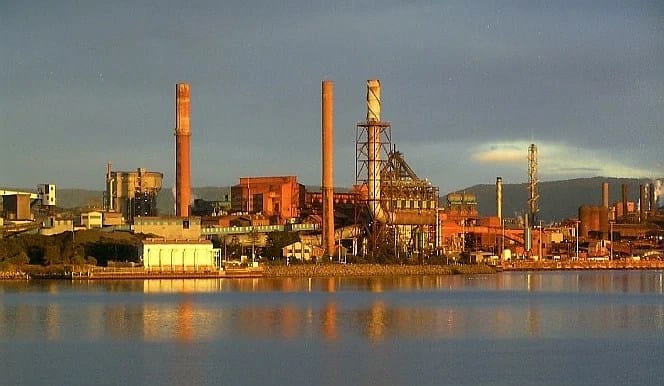 Port kembla steelworks Australia Steel Making Manufacturing
