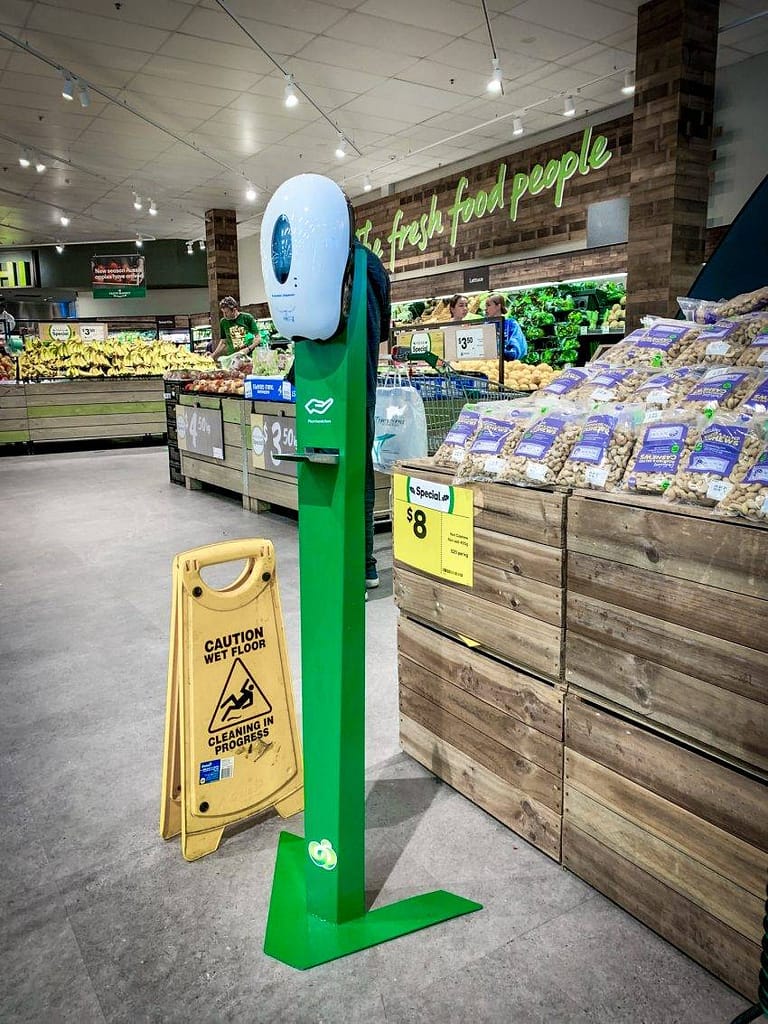 Simple Sanitiser Unit Stand
