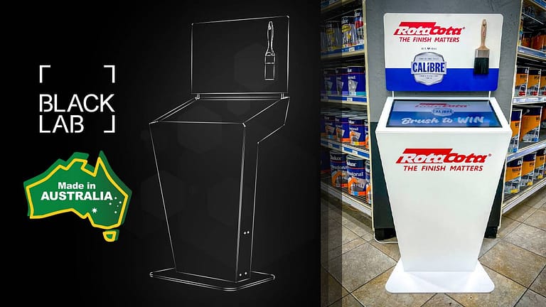 Interactive Digital Signage Display Made by Black Lab Design