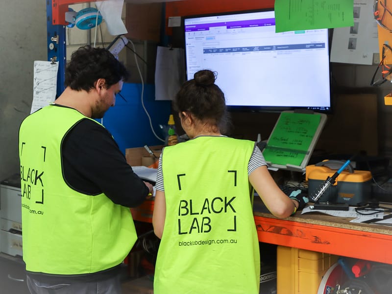 STEM Skills Black Lab